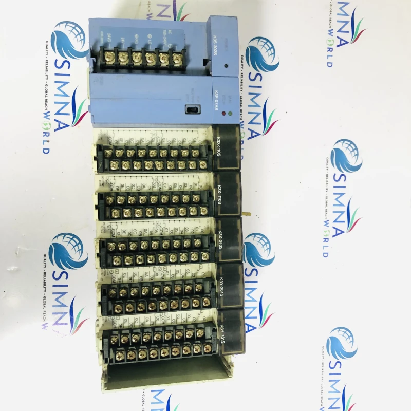 Keyence KZ-300 Series PLC System with KZ-A500 CPU, KZ-PS2 Power Supply & K3X I/O Modules Rack Assembly thumbnail 7